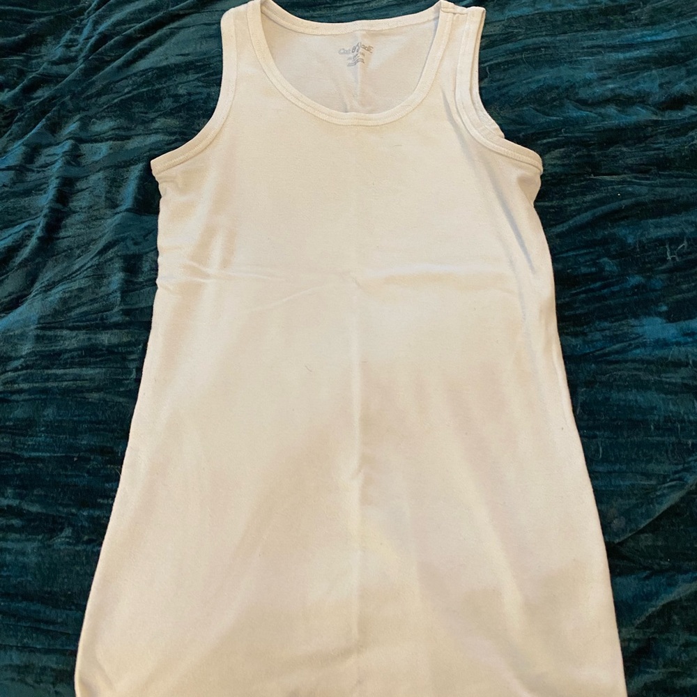 White tank top